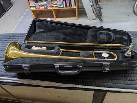 yamaha ysl 200ad|Yamaha YSL 200ad trombone.